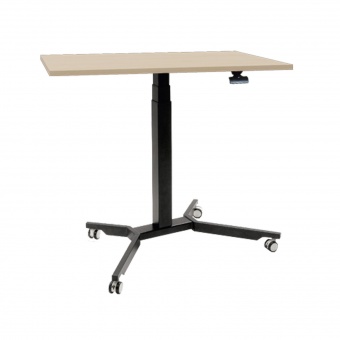 Lehrertisch, höhenverstellbar von 80-120 cm, rechteckig90x70 cm 